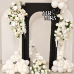 Triple Backdrop Balloon Display